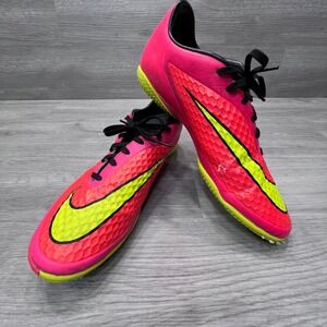 Nike Hypervenom Phelon II FG Soccer Cleats Mens Size 10.5 Pink Neon Yellow